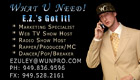 E.Z. Business Card Front