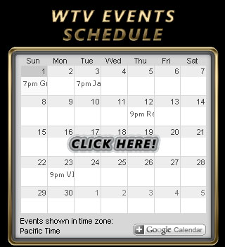 WTV Scheduled Events